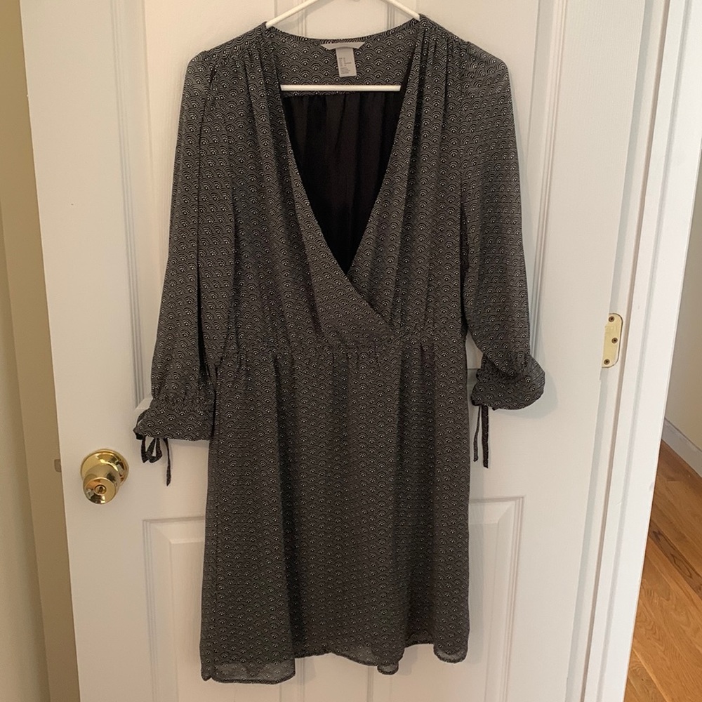 H&M printed dress